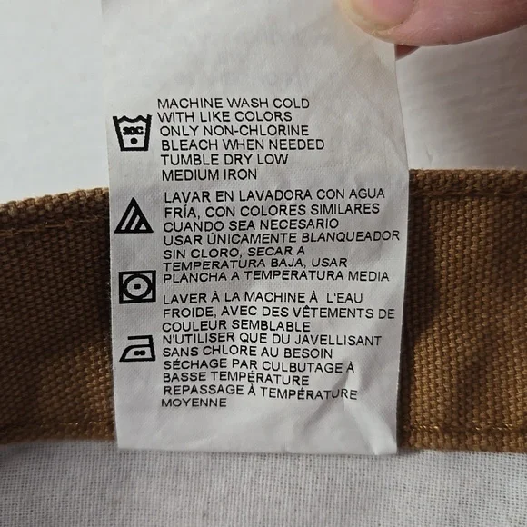 Dickies Men's Heavyweight Cotton Brown Carpenter Pants 36 x 30 - Picture 10 of 10